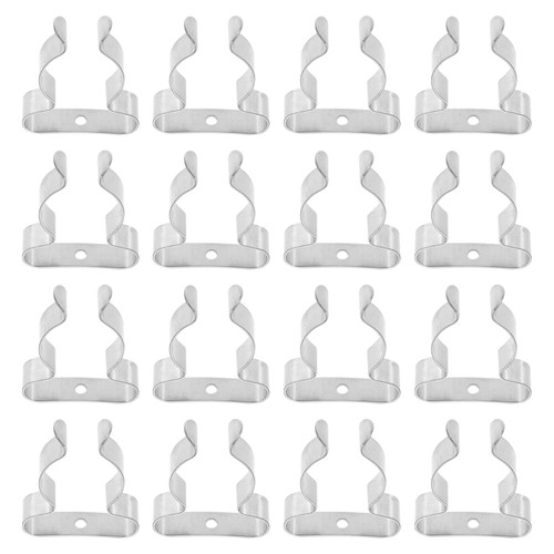 20 Pcs Lamp Clamp Retaining Spring Clip Flash Light Mounting Bracket - 第 1/12 張圖片