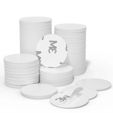 100Pcs NFC Tags, NTAG215 NFC Tags Blank White Card NFC Stickers Writer NFC Co...