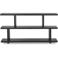Moe's Home Collection ER-1072-02 Miri 63 X 32.67 X 11.5 inch Black Shelf, Small