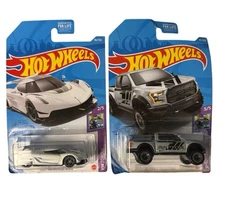 HOT WHEELS Lot Of 2 HW Torque Series 2020 Koenisegg Jesko/2017 Ford F-150 Raptor
