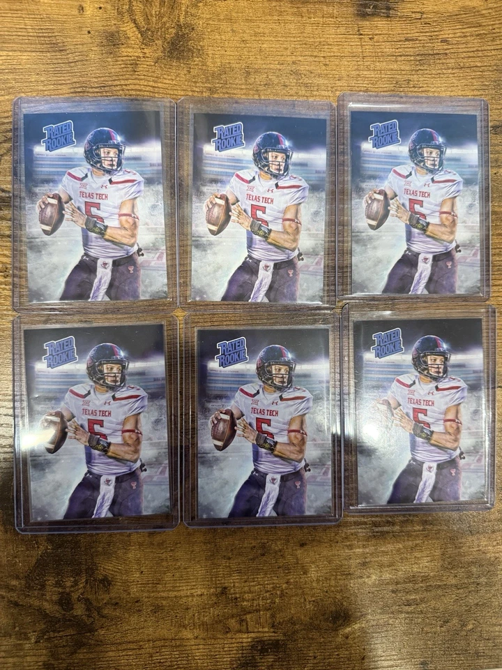 2016 Rated Rookie Patrick Mahomes Texas Tech - Image 2 of 3