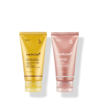 Masque Au Collagène MEDICUBE 75ml - Soin De Nuit - Neuf - Corée