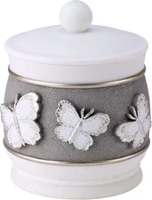 - Covered Jar, Guest Bathroom Essentials, Butterfly Inspired Home Home Decor (Ya