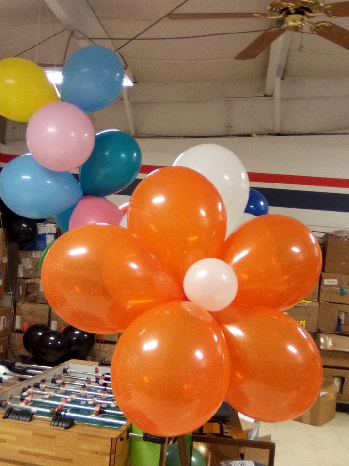 Qualatex Balloons,Top Quality 16"Mandarin Orange Box=1728 Balloons loose In Box - Image 3 of 4