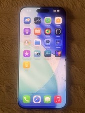 Apple iPhone 16 Pro Max 6.9" A3084 256GB AT T Silver - READ