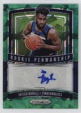 2019-20 Panini Prizm Rookie Penmanship Green Ice 7/16 Jaylen Nowell Auto 1f8v