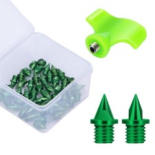 50 PCS Carbon Steel Track Spikes 1/4 Inch Lighter Weight Replacement Set