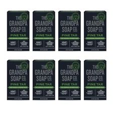 Grandpa's Soap Pine Tar 4.25 oz (8-Pack)