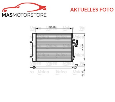 KONDENSATOR KLIMAANLAGE VALEO 814184 A NEU OE QUALITÄT