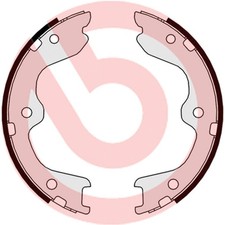 Bremsbackensatz Feststellbremse BREMBO S 56 544 für Z33 NISSAN INFINITI 350Z Z34