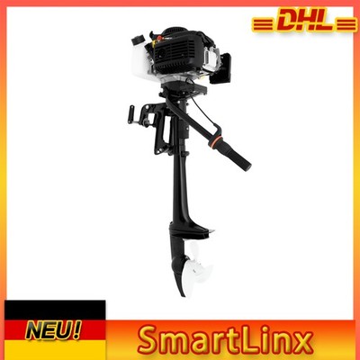 HANGKAI 4PS 4Takt Außenborder Motor Benzinmotor JET PUMP Boat Engine Windkühlung
