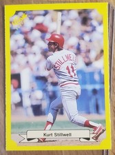 Kurt Stillwell 1987 Classic Update Yellow/Green Backs #142 Cincinnati Reds