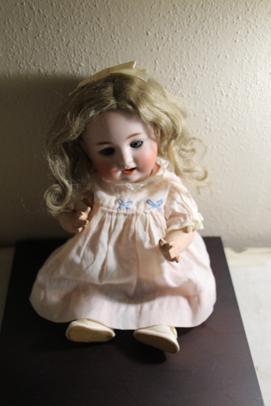 Antique Signed Kestner #201 Bisque Baby Doll--15"