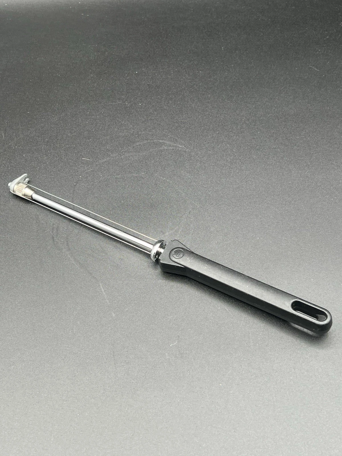 WMF German Wire Cheese Slicer Cutter Thick & Thin 4" Slices Black Handle 9" RARE