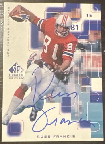 Russ Francis [Autograph] #RF 1999 SP Signature card