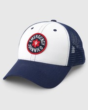 johnnie-O Emergency 9 Trucker Hat White Size OS