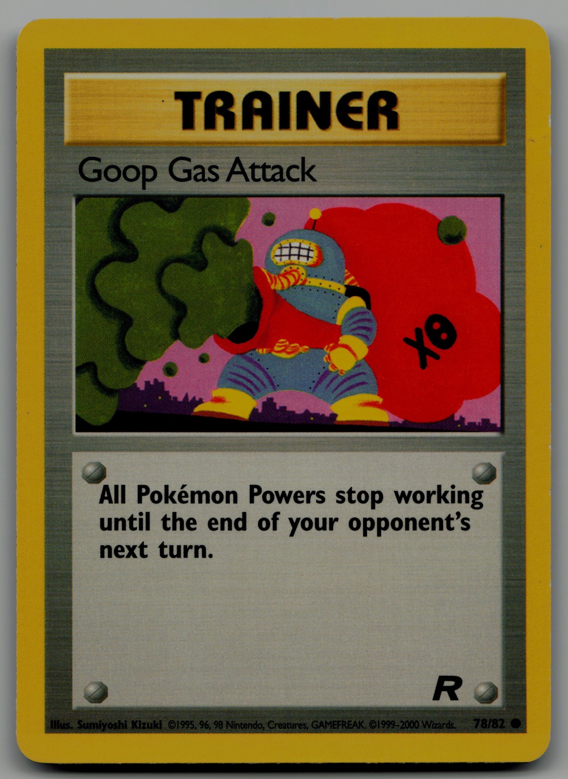 Goop Gas Attack Common Team Rocket 78/82 NM