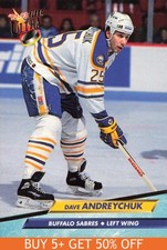 1992-93 Ultra #12 Dave Andreychuk Buffalo Sabres Hockey