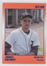 1990 Star Bristol Tigers Jim Henry #10 0f4