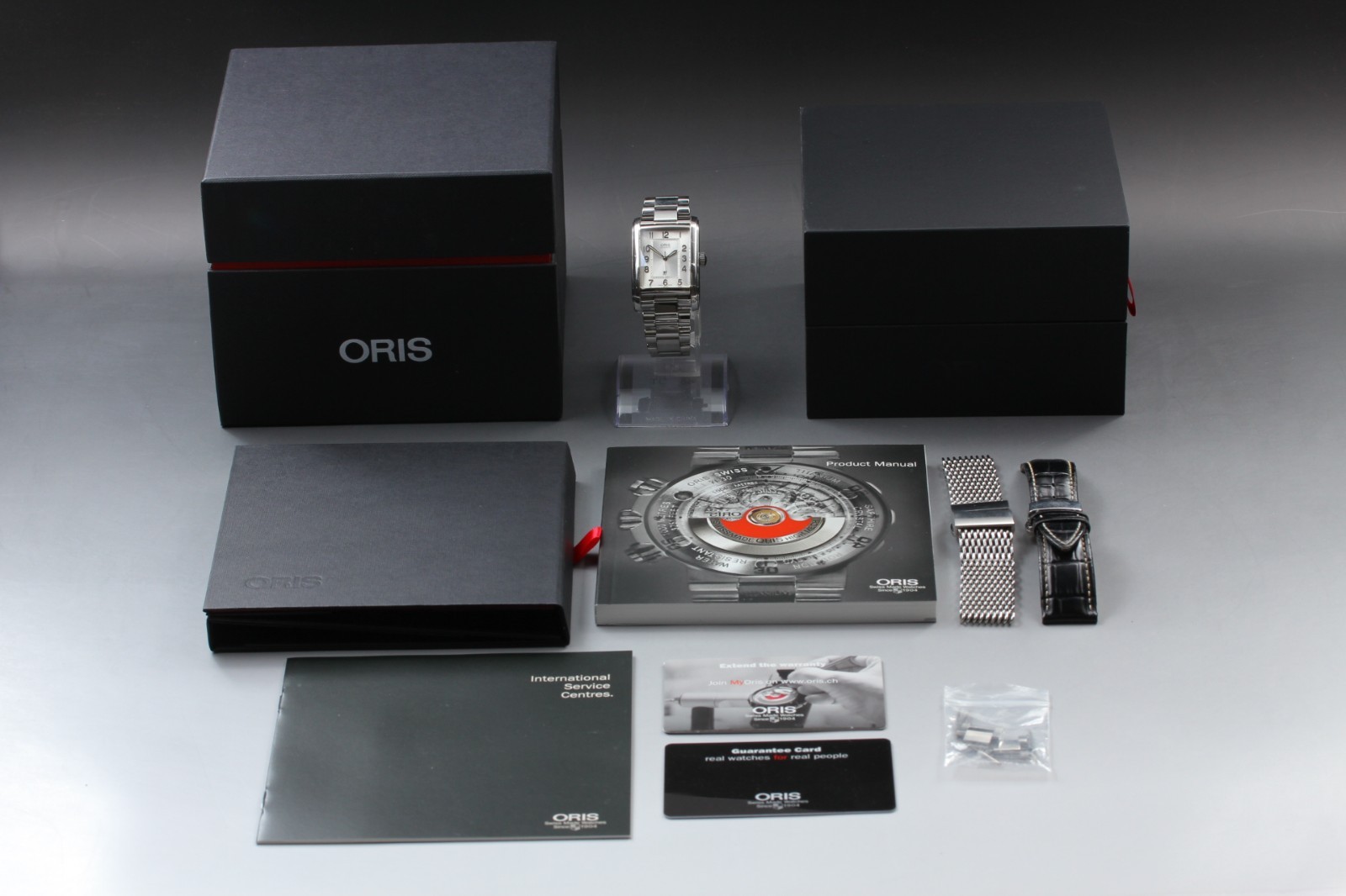 【NEAR MINT】 ORIS 7693 Rectangular Silver Dial Aut… - image 11
