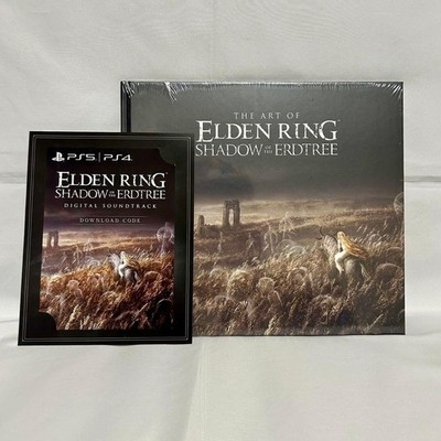 Elden Ring Artbook Hardcover + Digital Soundtrack Unused Collector's Ed Japan