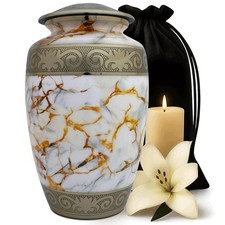 Elegant Urn for Human Ashes Adult Upto 200lbs - Large Cremation Urn for Ashes...