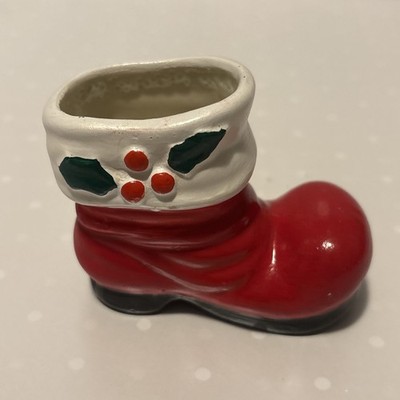 Holt Howard Vintage Christmas Santa Boot (HH Label is missing)