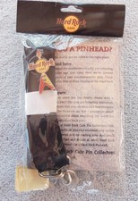 Hard Rock Cafe START ME UP Pin Lanyard, Guitar Pin and Mini CD New