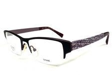 Jean Lafont Eyeglasses Frames HARMONIE 334 Blue Purple Square 51-17-135