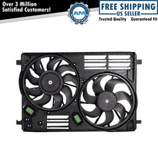 Engine Radiator Dual Cooling Fan Assembly for Ford Escape Lincoln MKC New