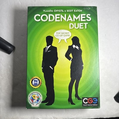 Codenames Duet - Two Player Word Deduction Game 100% Cooperative Family Game