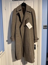 Tagliatore Raglan Belted Wool