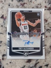 2024-25 Donruss Optic Trey Alexander Signature Series RC Auto #59 Nuggets