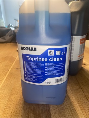 Ecolab Toprinse Clean 5 ltr. Ökologischer, neutraler Klarspüler Industrie gastro