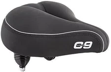 Cloud-9 Cruiser Select Saddle, 10.5" x 10.75", Black Soft Touch Vinyl