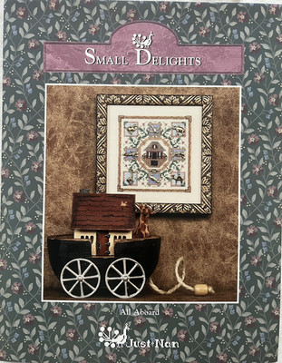 Just Nan Counted Cross Stitch Chart Small Delights All Aboard JN071 2000