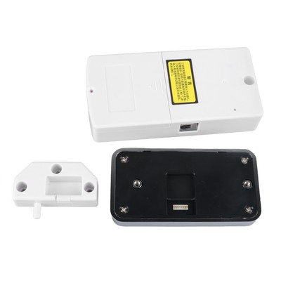 Silver Edge Cabinet Fingerprint Lock Password High Security Electronic Lock F CB