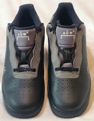 Nike Air Force 1 Low A-Cold-Wall ACW Black 2018 BQ6924-001 Men Sz 13 EUC OG Box