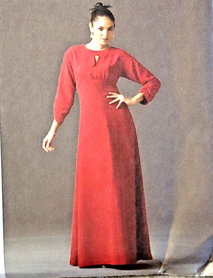 Simplicity 2801 Dress in 3 Lengths Sleeve & Bodice Variations Pattern Sizes 6-14 - Image 3 of 4