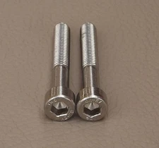 Yamaha YZF-R6 (2006-2013) Handlebar Throttle Cable Housing Clamp Bolts Stainless