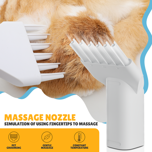 Pet Grooming Vacuum Kit Puppy Blower Hair Dryer Professional Clipper Brush Tool - Picture 7 of 20