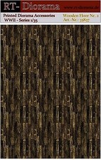 Printed Accesories: Wooden Floor No.2 Wooden Floor No.2 1:35 Plastic Kit