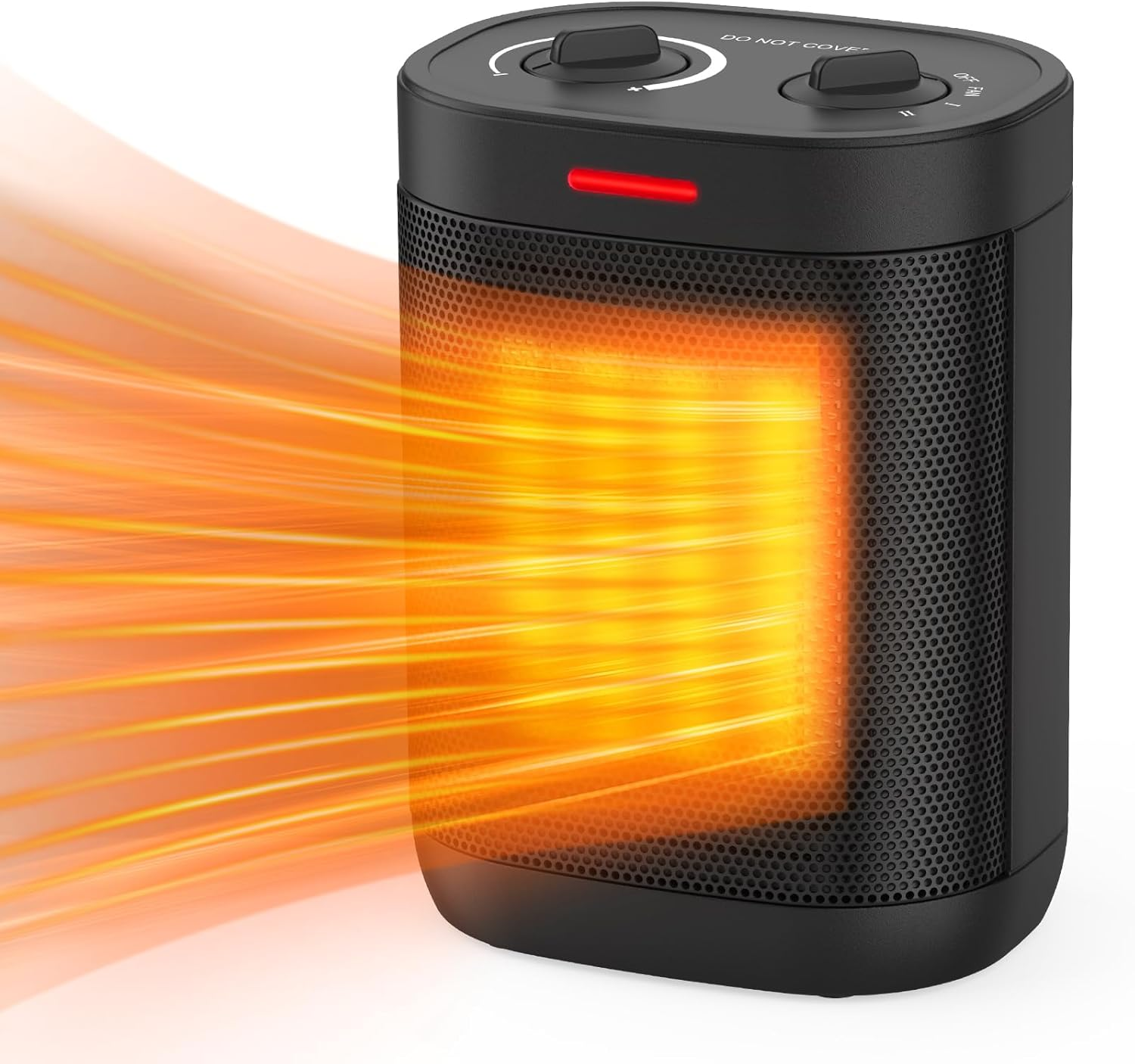 1500W Space Heaters for Indoor Ues, Electric Portable Heater with Thermostat, 3