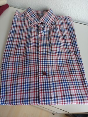 Hemd Tommy Hilfiger Gr. L u. CHRISTIAN BERG Pullover auberginefarben neuwertig