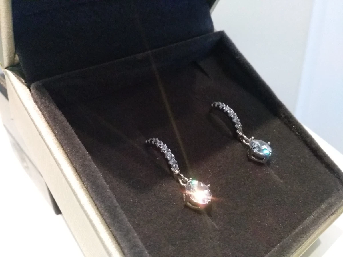 Warren james sale silver huggie earrings