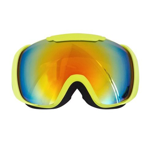Kinder SKIBRILLE 100% UV-Schutz Optik S3 Sonnenschutz Ski Alpin Brille Neon Gelb - Bild 3 von 8