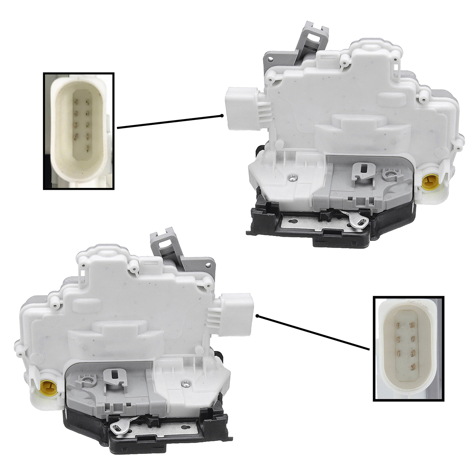 Mécanisme de Serrure Porte Centralisation 3C1837015A - Qualité Premium Q7 Passat - 3