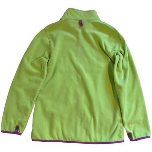 The North Face Neon Polar Fleece Zip Front Jacket Youth XL - Picture 2 of 7