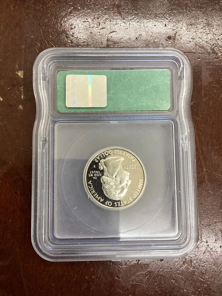 1999-S 25C ICG PR69 DCAM Connecticut - Image 2 of 3