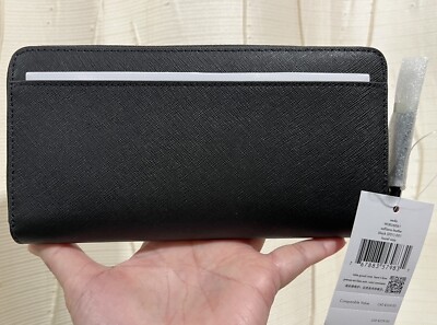 Kate Spade Laurel Way Neda Large Saffiano Leather Zip Around